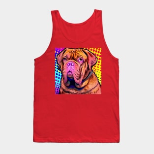 Dogue de Bordeaux pop art Tank Top